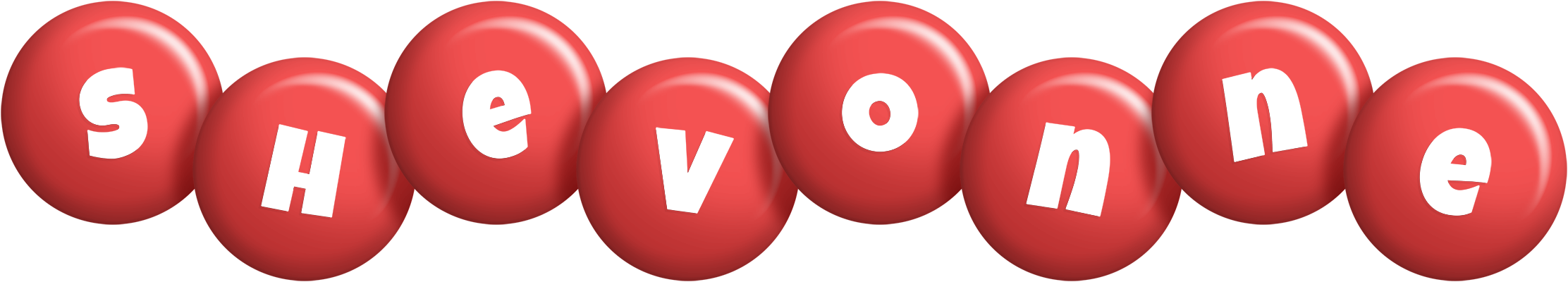 Shevonne candy-red logo