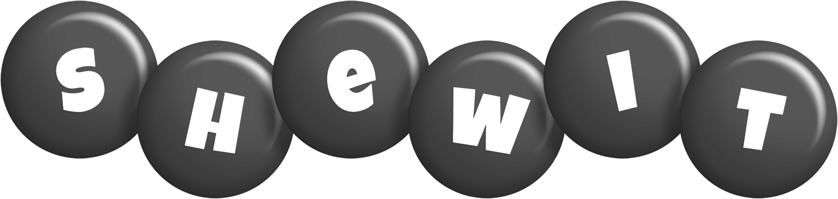 Shewit candy-black logo