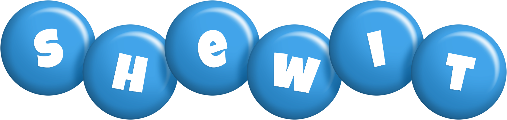Shewit candy-blue logo
