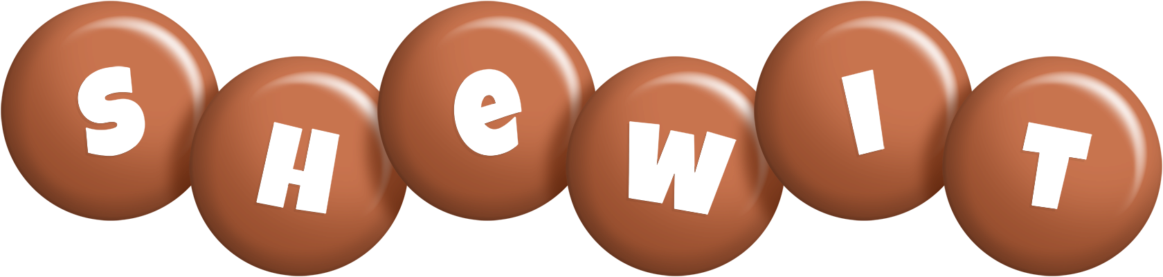 Shewit candy-brown logo