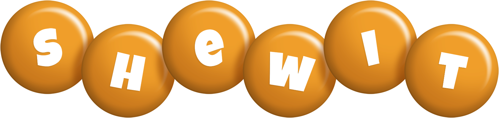 Shewit candy-orange logo