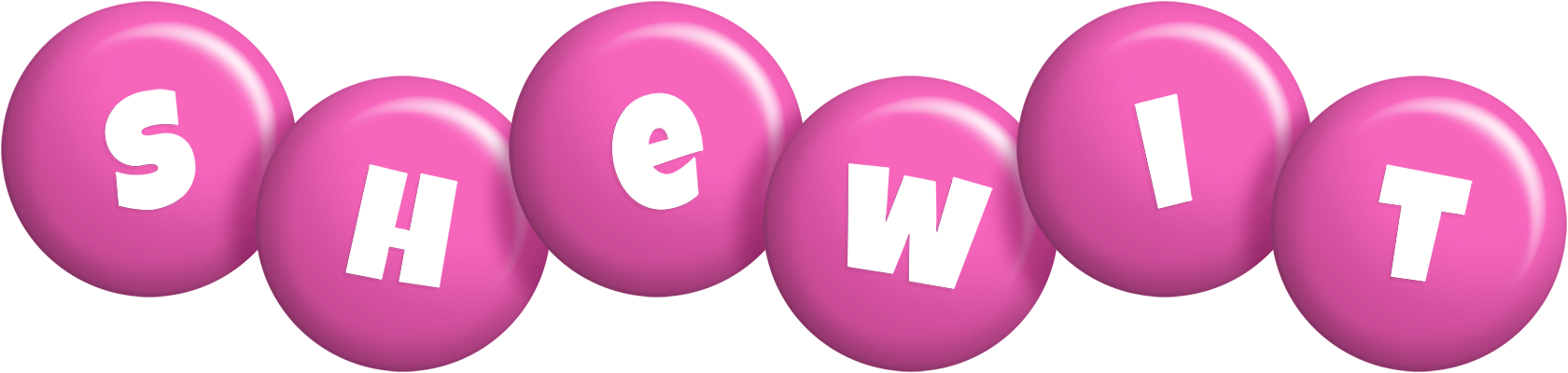 Shewit candy-pink logo