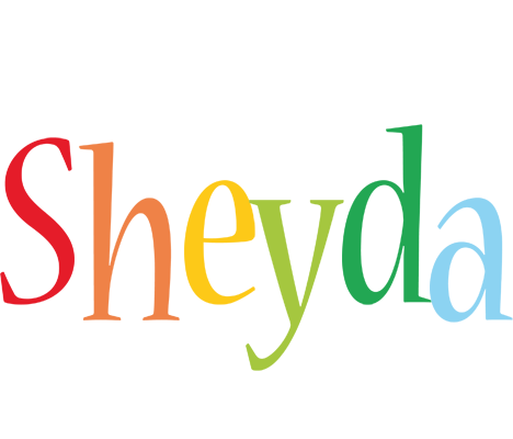 Sheyda birthday logo