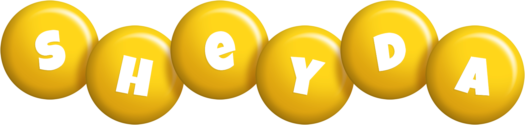 Sheyda candy-yellow logo