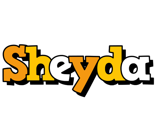 Sheyda cartoon logo