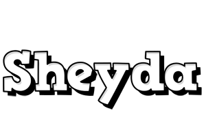 Sheyda snowing logo