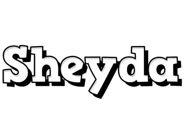 Sheyda snowing logo