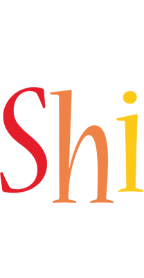 Shi birthday logo