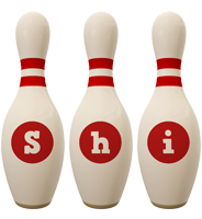 Shi bowling-pin logo