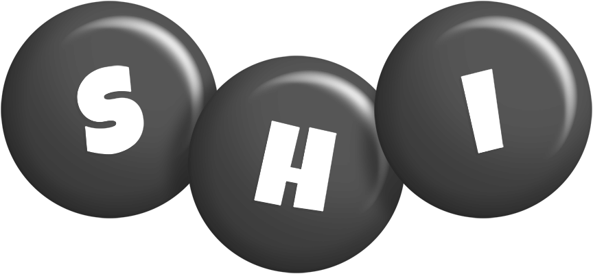 Shi candy-black logo