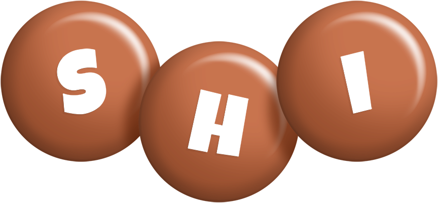 Shi candy-brown logo