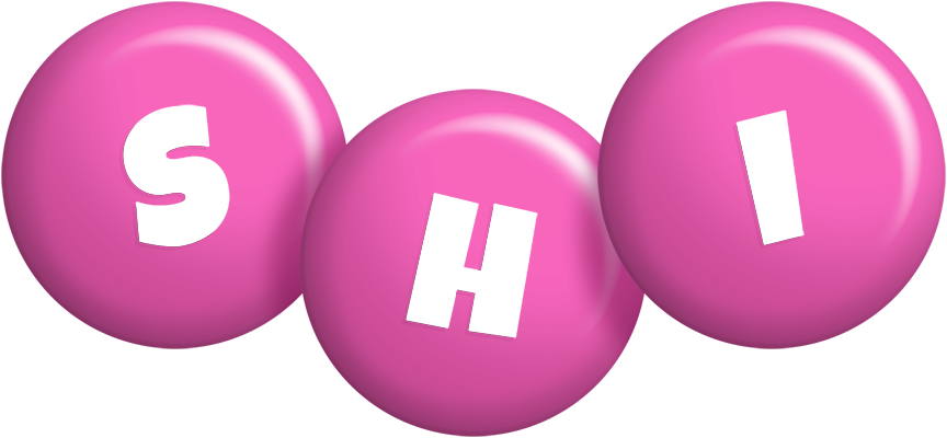 Shi candy-pink logo