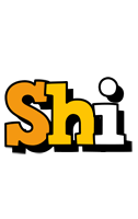 Shi cartoon logo