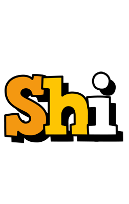 Shi cartoon logo