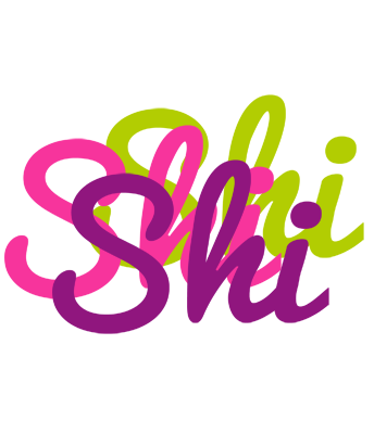 Shi flowers logo