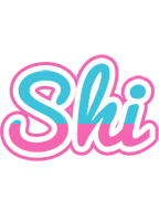 Shi woman logo