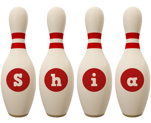 Shia bowling-pin logo