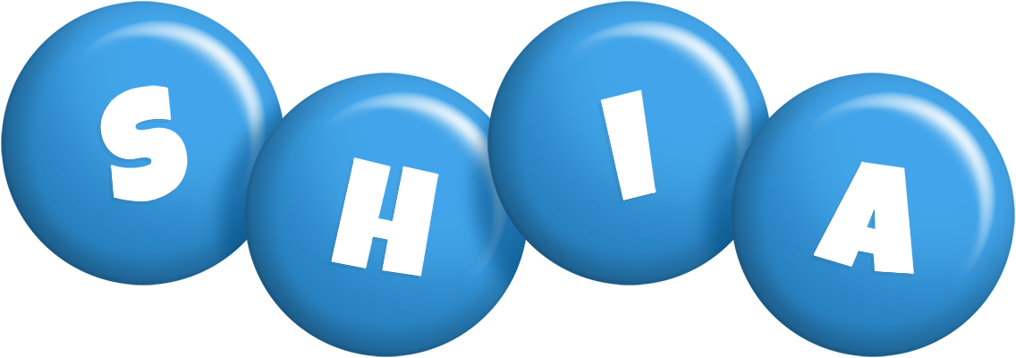Shia candy-blue logo
