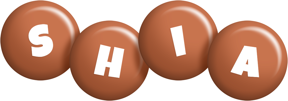 Shia candy-brown logo