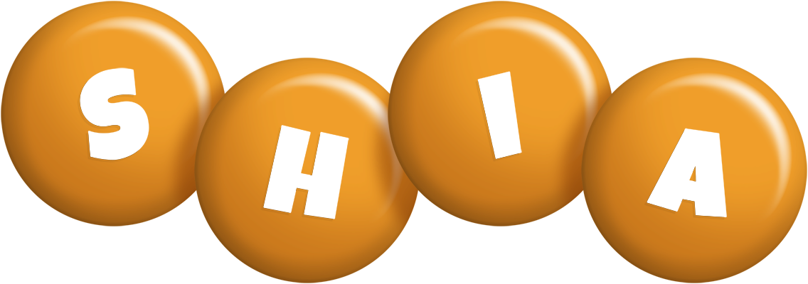 Shia candy-orange logo