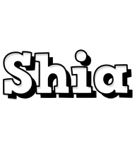 Shia snowing logo