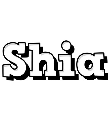 Shia snowing logo