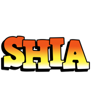 Shia sunset logo