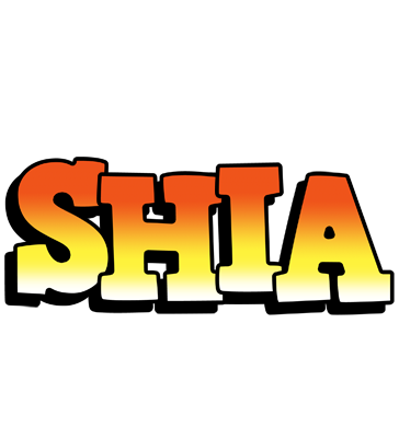 Shia sunset logo