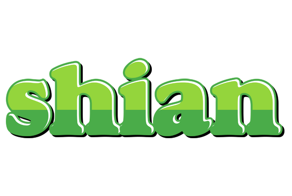 Shian apple logo