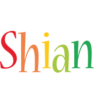Shian birthday logo
