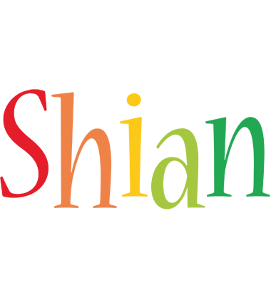 Shian birthday logo