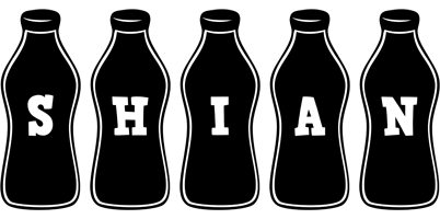 Shian bottle logo