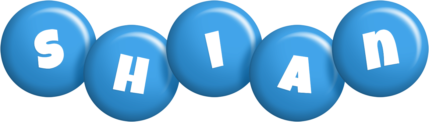 Shian candy-blue logo
