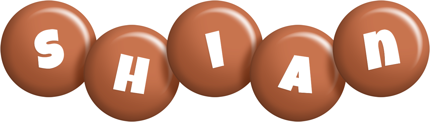 Shian candy-brown logo