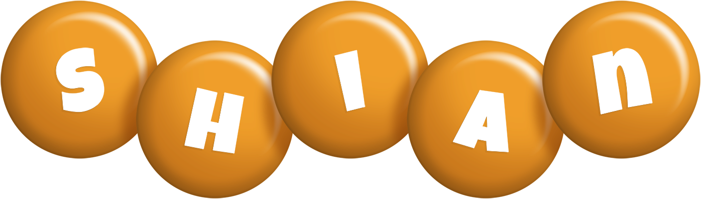 Shian candy-orange logo