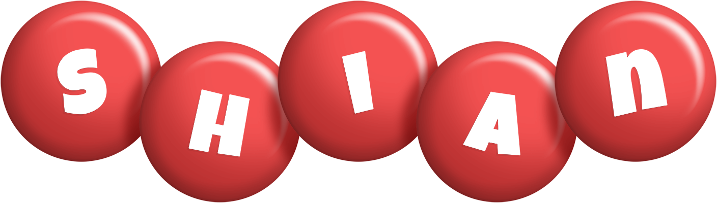 Shian candy-red logo