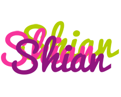 Shian flowers logo