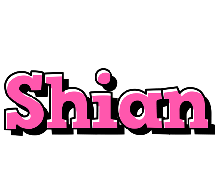 Shian girlish logo