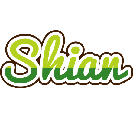 Shian golfing logo