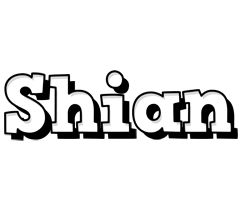 Shian snowing logo