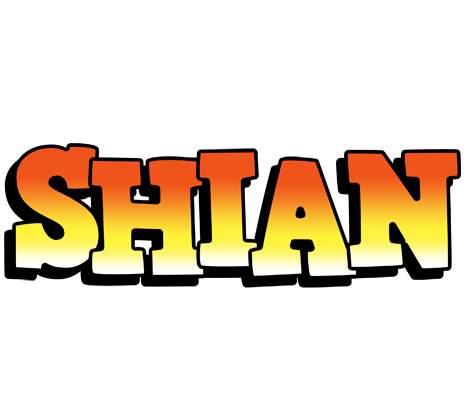 Shian sunset logo