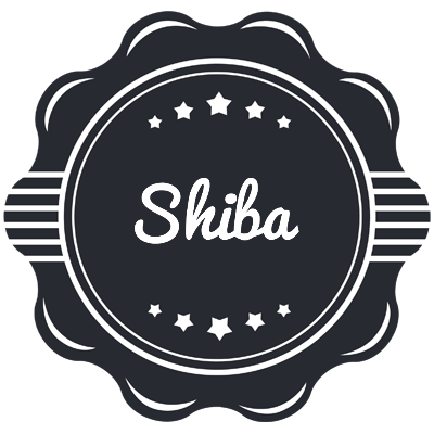 Shiba badge logo