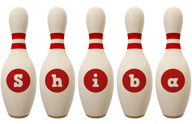 Shiba bowling-pin logo