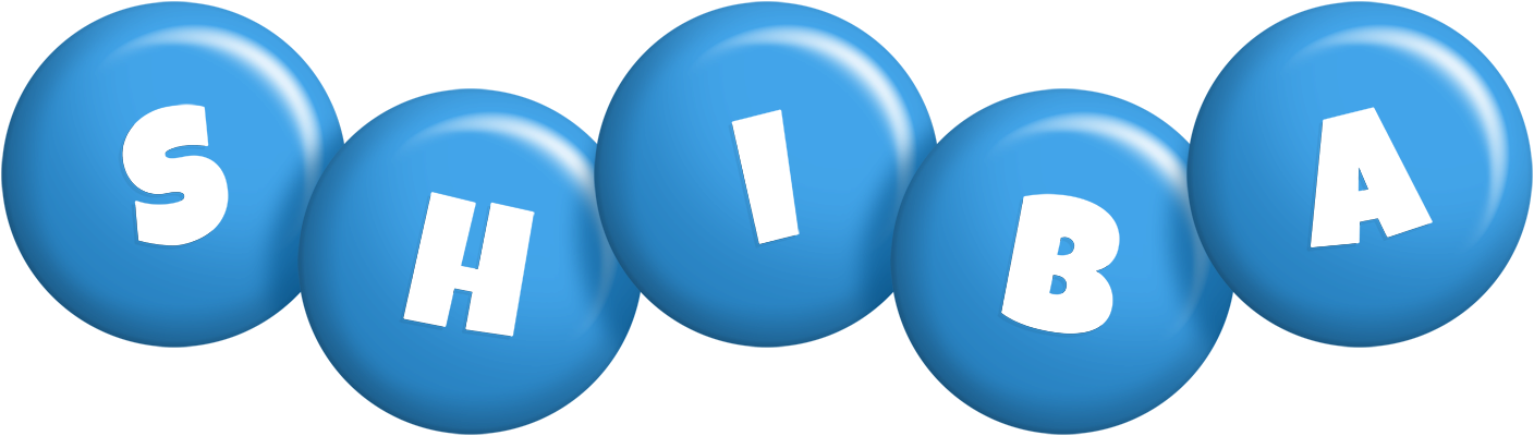 Shiba candy-blue logo