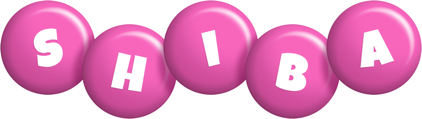 Shiba candy-pink logo