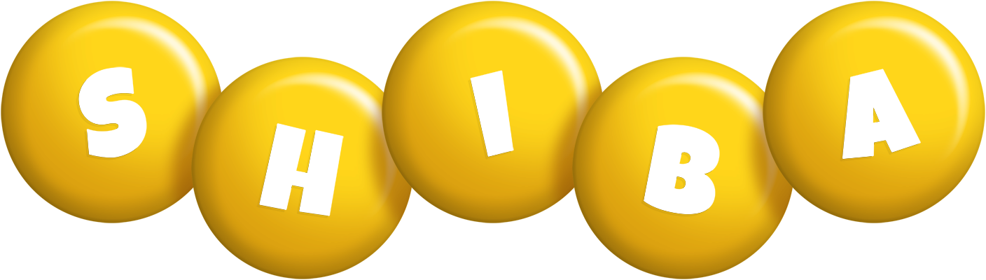 Shiba candy-yellow logo