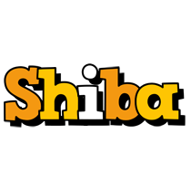 Shiba cartoon logo
