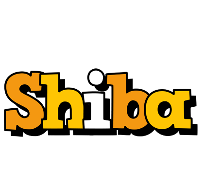 Shiba cartoon logo