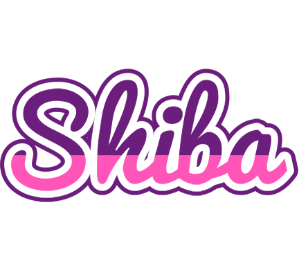 Shiba cheerful logo