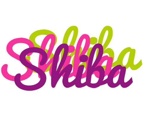 Shiba flowers logo